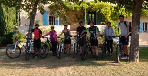 Cyclers and WIne tasters